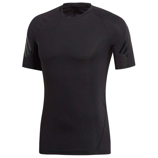 Adidas Ανδρική κοντομάνικη μπλούζα Alphaskin Tech 3-Stripes